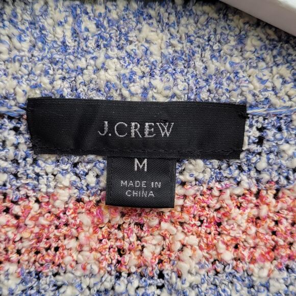 J. Crew Cardigan sweater in tweed stripe Medium - Picture 8 of 9